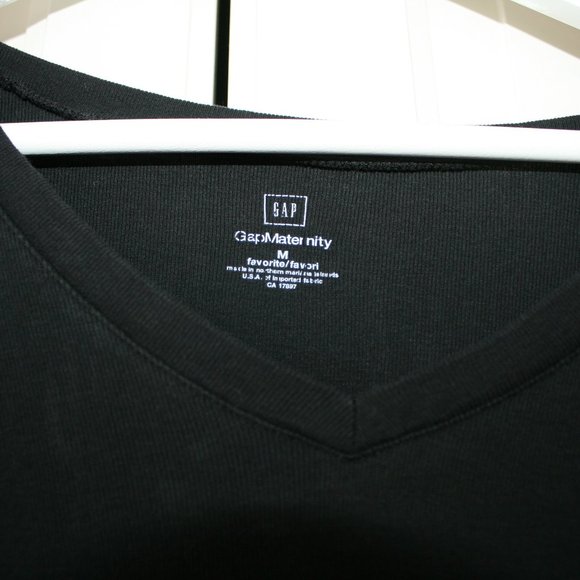 GAP Maternity | Black Long Sleeve Shirt | Medium - Picture 5 of 5